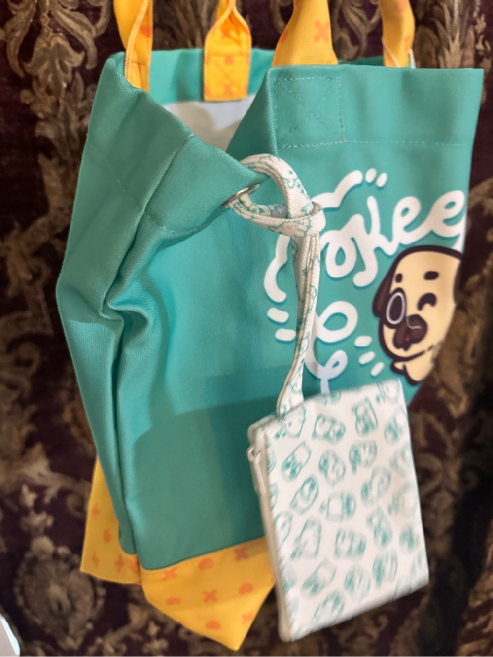 New 🆕 Good Smile Company: Puglie - Keep on Pootin Tote Bag - Picture 5 of 8